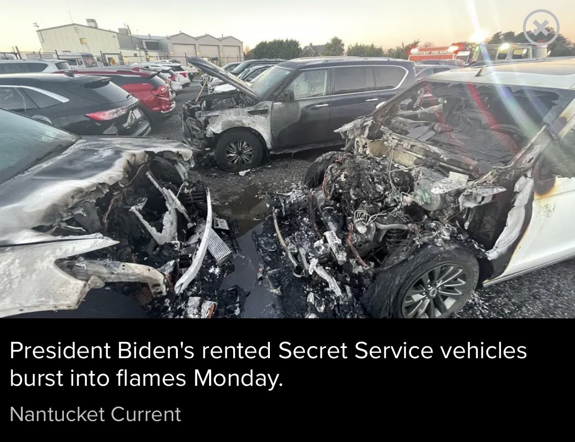 NotHoodlum's tweet photo. I’m not a conspiracy theorist but five cars? https://t.co/6U4IwqHG3z