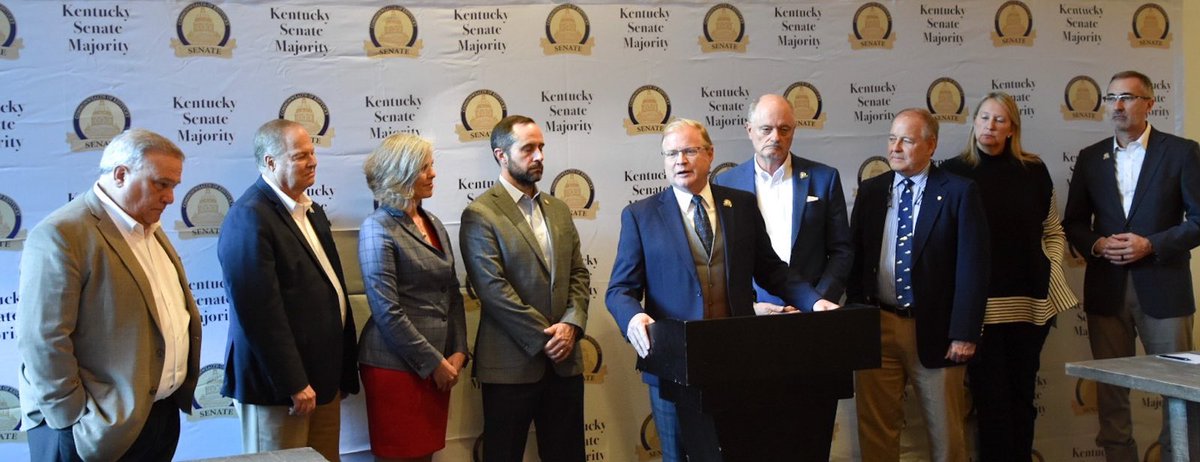 KY Senate Majority (@kysenategop) on Twitter photo Senate leaders & Northern Kentucky Sen. delegation members held a press conference this afternoon in Covington to highlight the economic significance of the region. Sen. Budget chair <a href="/kychrismcdaniel/">Chris McDaniel</a> & NKY is host to the Sen. Majority Caucusβ preparation for the 2023 Session. Senate leaders & Northern Kentucky Sen. delegation members held a press conference this afternoon in Covington to highlight the economic significance of the region. Sen. Budget chair <a href="/kychrismcdaniel/">Chris McDaniel</a> & NKY is host to the Sen. Majority Caucusβ preparation for the 2023 Session.