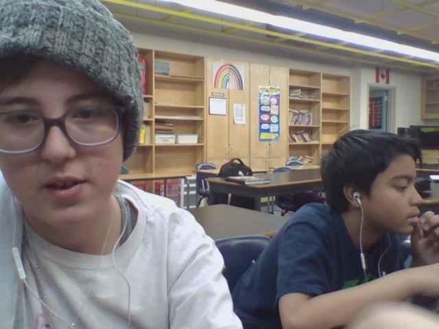 My and my Friend Arian, We are very tired of School so much. Why Can't I Just Sleep Now WHY!!!!!!!!!