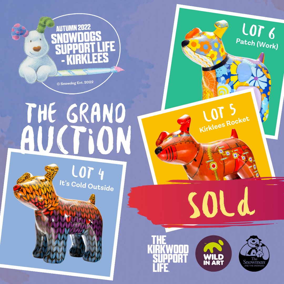 We're really up and running now at the <a href="/SnowdogKirklees/">Snowdogs Support Life, Kirklees</a> Grand Auction! #ItsColdOutside, #KirkleesRocket and #PatchWork are happy pups this evening! Check out our Facebook and Instagram stories for all the live results! 

#TheKirkwood
#SupportLife
#SnowdogsKirklees