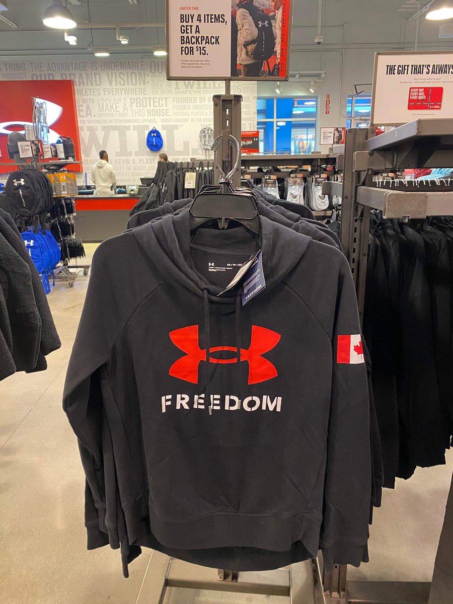 Glen McGregor on X: At the Under Armour store at the Tanger