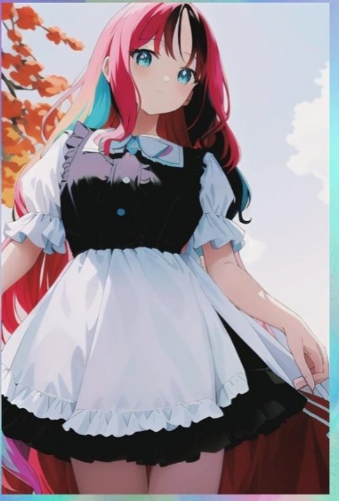 Todos lo hacen así que... Nanami hecha anime por una IA hmmm cogible? Okno