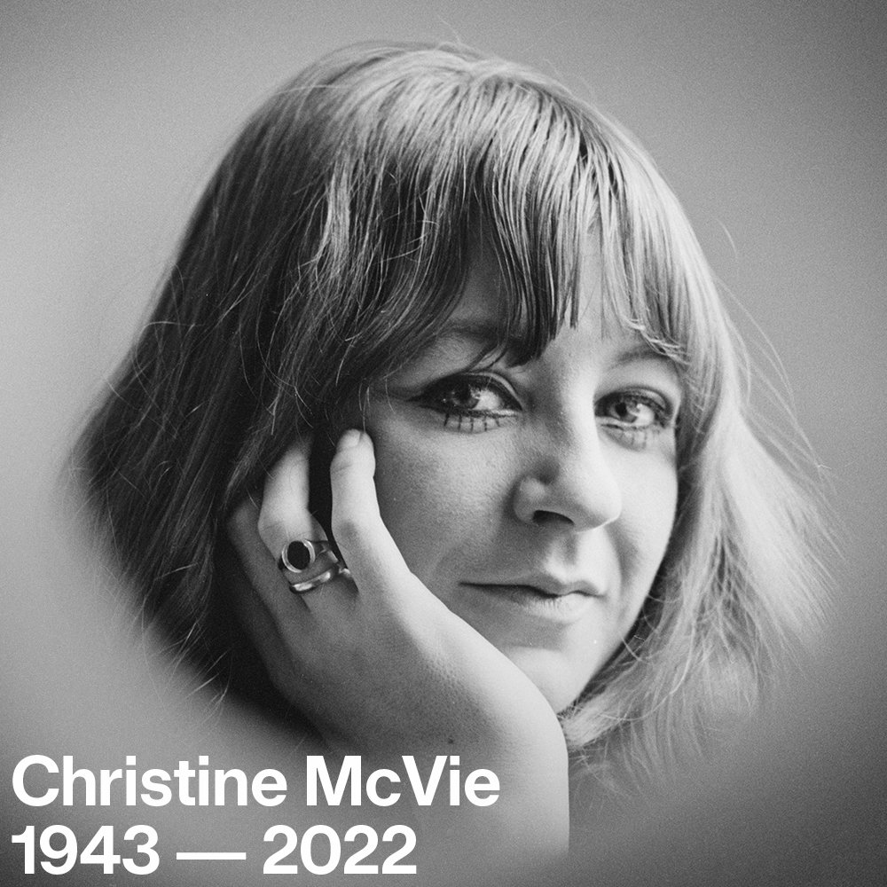 stubru's tweet photo. We nemen afscheid van een tijdloos icoon: Christine McVie - pianiste, zangeres en songwriter van Fleetwood Mac - is overleden op 79-jarige leeftijd. "There are no words to describe our sadness," schrijft de band in een statement. https://t.co/zSXXvANSXS