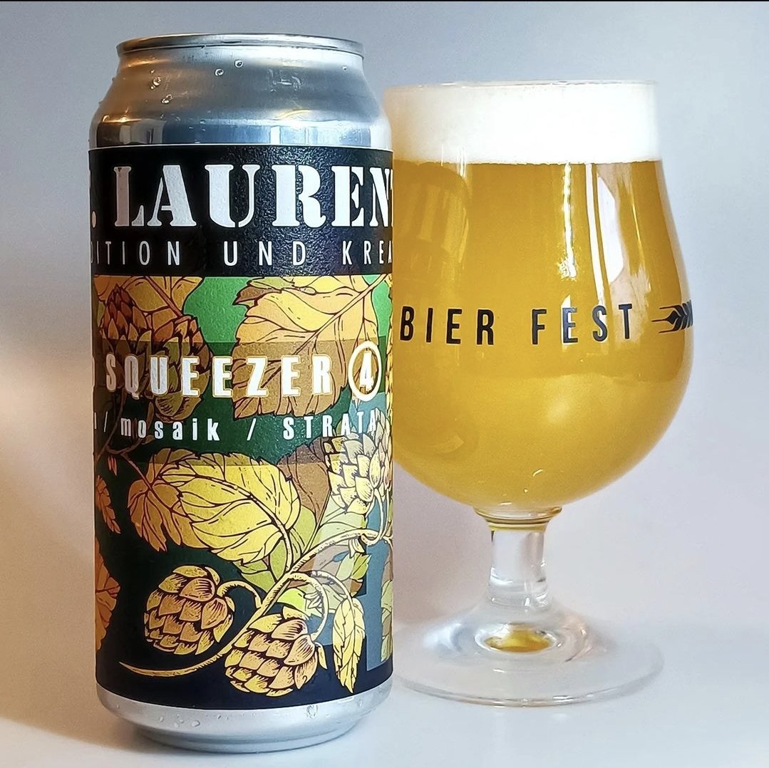 LaurentiusBeer's tweet photo. ⚠️Alerta⚠️
🥳 HOP SQUEEZER 4 is out 🥳
De Hop Squeezer isch euse Spielplatz für Hopfe, jede Batch isch mitme neue Rezäpt. Dasmal mit STRATA Hopfe und anderem Weize 🌾
Chum doch im #brewpub verbii und probier das flüssige Gold 🤤💛🍺
#hopsqueezer #craftbeer #stlaurentius #bülach https://t.co/ijaL90qzTp
