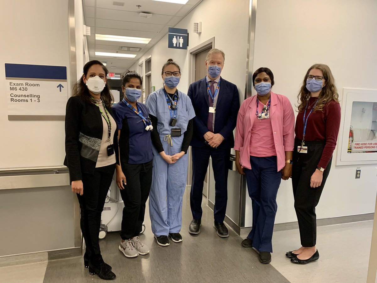Great visiting with the ONUC team today, who have created an innovative model to provide excellent and compassionate urgent care to <a href="/Sunnybrook/">Sunnybrook Health Sciences Centre</a> cancer patients! @DoctorAndySmith <a href="/dr_sgandhi/">Sonal Gandhi</a>