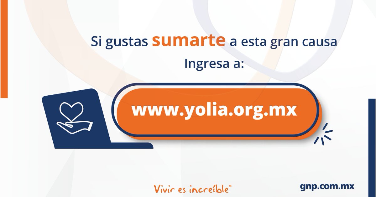 Esta semana #Viviresincreíble ayudando a los demás se sumó a la gran causa de <a href="/Yolia_AC/">Yolia A.C.</a>, asociación que trabaja a favor de niñas, niños, adolescentes y jóvenes vulnerables favoreciendo su desarrollo integral. Si gustas sumarte a esta gran causa ingresa a yolia.org.mx