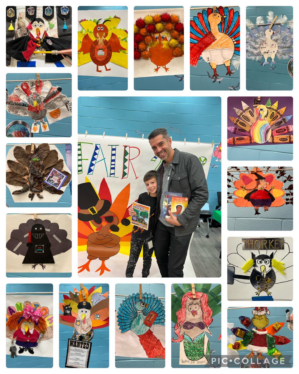 So many awesome things happening <a href="/BlueAshElem/">Blue Ash Elementary</a> that I’m a bit late posting our AMAZING character creations for our <a href="/Scholastic/">Scholastic</a> book fair. Special thanks to <a href="/baepto/">Blue Ash PTO</a> for teaming up to get families extra opportunities to enjoy. This community is the best! #baebrilliant #WeAreAviators