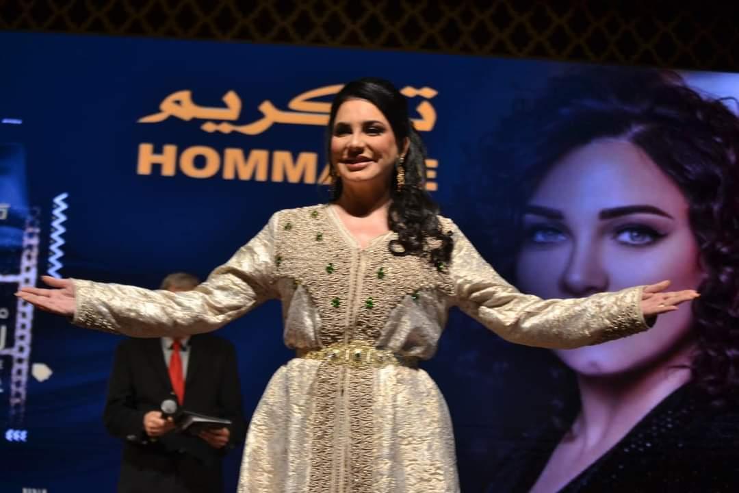 lahazatt's tweet photo. من تكريم الفنانة #سلاف_فواخرجي في مهرجان الرباط الدولي للسينما في #المغرب 

@sfawakherji https://t.co/SSERNU39MB