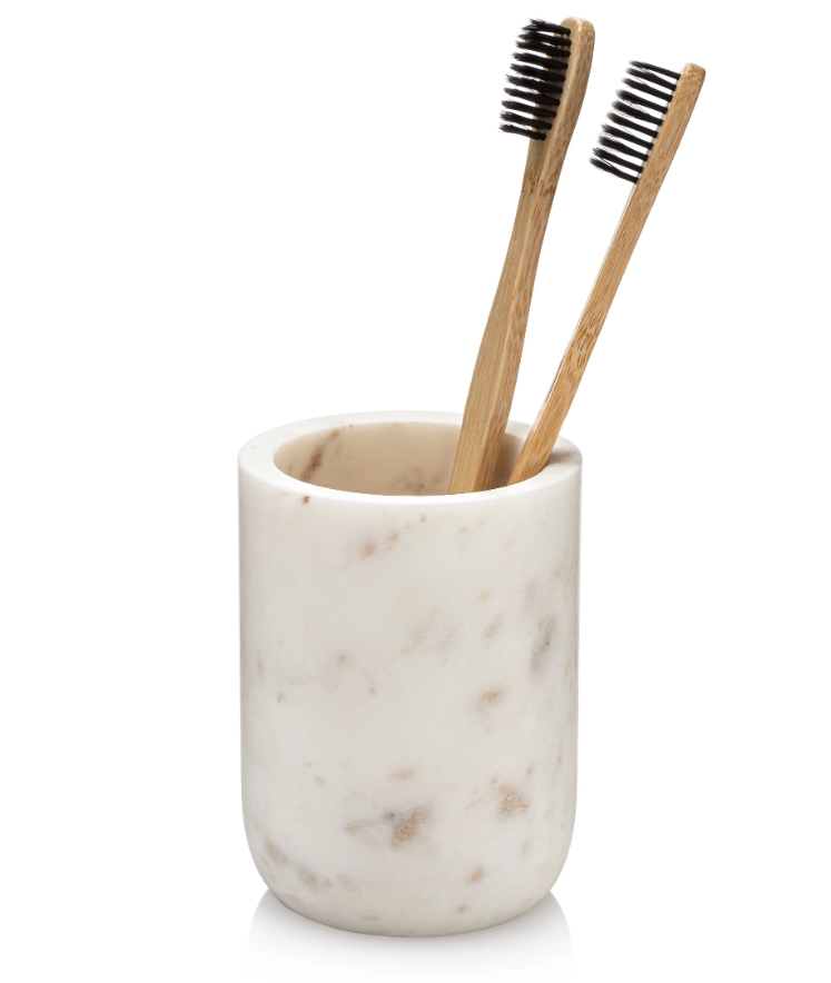 Whether you're using it as a receptacle for your toothbrush, makeup brushes, a small vase, or for some other purpose, our unique tumbler will add minimal detail wherever you put it. 
.
.
.
#mensstyle #accessories #beaubrummellformen