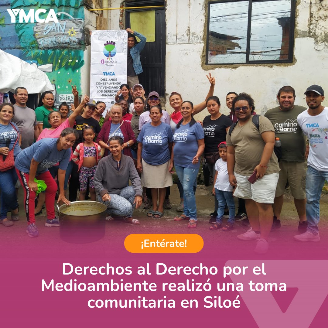 YMCACALI's tweet photo. ¡Entérate! 📲 | Durante el mes de noviembre la YMCA Cali, continuó con las diversas actividades planteadas en el marco del evento ‘Derechos al Derecho por el Medioambiente’. https://t.co/odeg6xIw3z