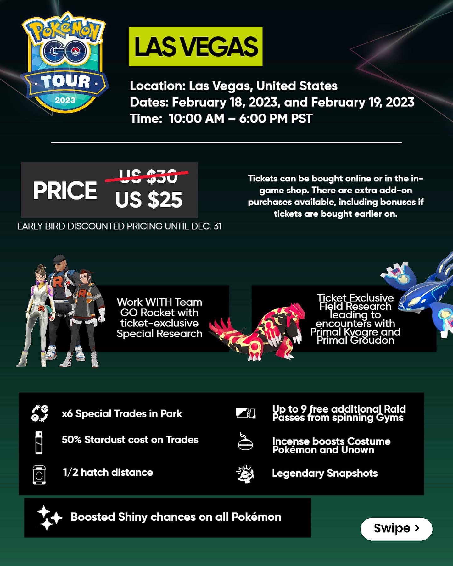 Pokémon GO Tour: Hoenn - Las Vegas - Leek Duck