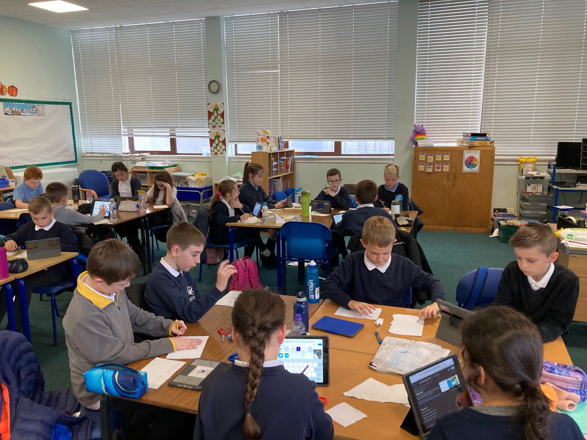 MrsLiddle_LPS's tweet photo. Primary 5 created their own quizzes for a partner. They used search engines to help create their quiz, and to answer their partners quiz. You will be able to see the concentration on their faces! https://t.co/wcv3xpVTA1