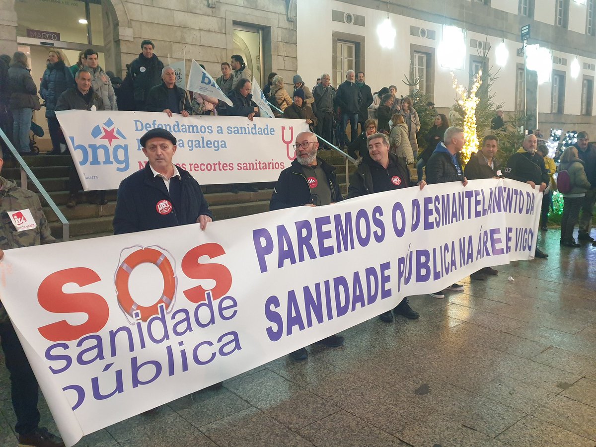UGT VIGO POR  UNHA  SANIDADE  PUBLICA