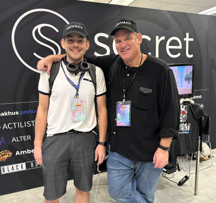 SecretNetwork's tweet photo. We had a blast @DCentralCon! 🚀

A BIG thank you to our hosts, and to everyone who stopped by the Secret booth. If you grabbed a Privacy hat, show it off in the comments, and to attend #SCRTSummit on December 15 event, visit 👉 https://t.co/BuSS7VlFiO

$SCRT #DCentralSCRT https://t.co/aaqeK2hLeD