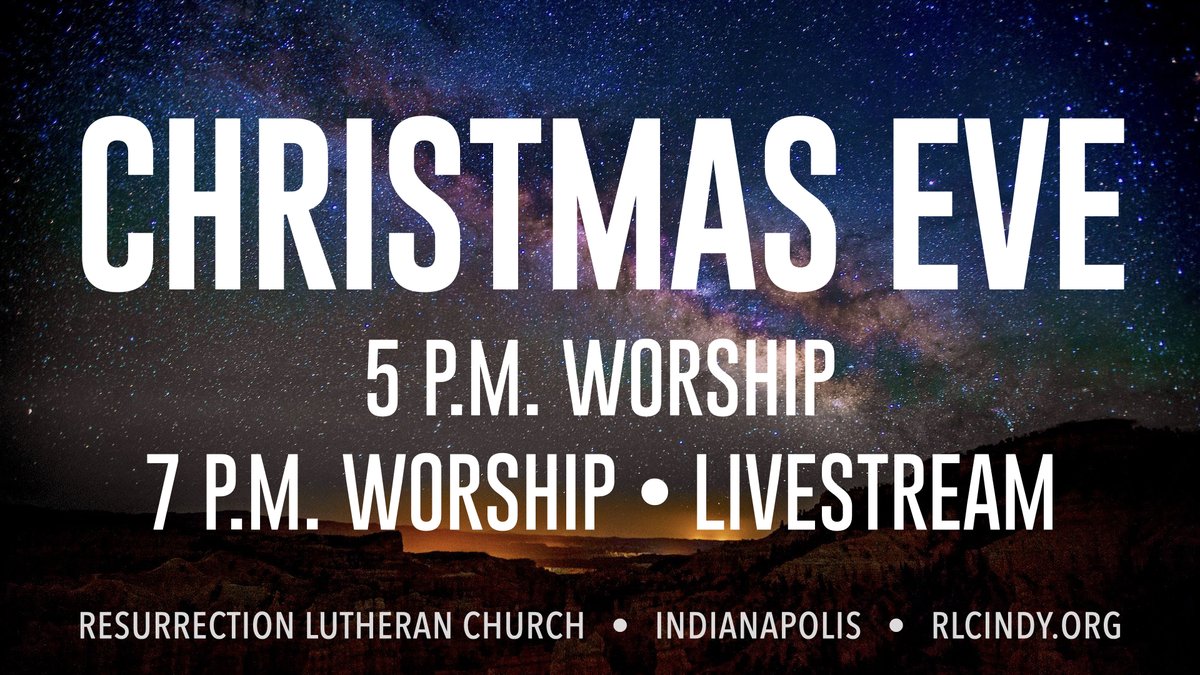 RLC_Indy's tweet photo. 🌟 Worship in-person #Christmas Eve, Sat, 12/24 at 5 or 7 PM. Worship services include Holy Communion &amp; the traditional singing of Silent Night by candlelight. Childcare available. Livestream at 7 PM will be available at https://t.co/CAjPAjOiZK https://t.co/BoesXoGN0n