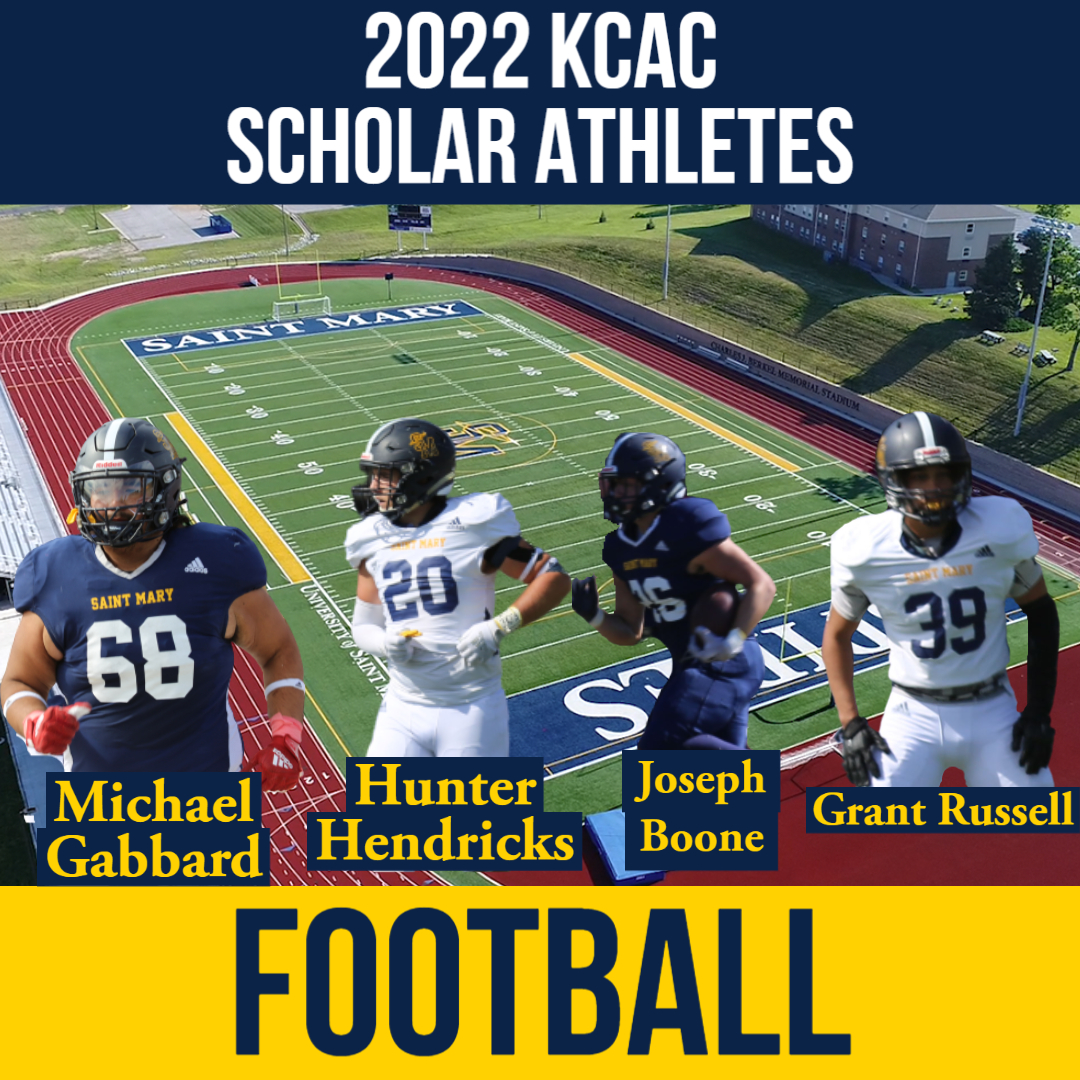 USM_Athletics's tweet photo. Four @Spire_Football players received KCAC Scholar-Athlete honors and eight @SpiresWSOC players were recognized by the NAIA as Scholar-Athletes, congratulations!! #gospires https://t.co/hbAJCQwRyL