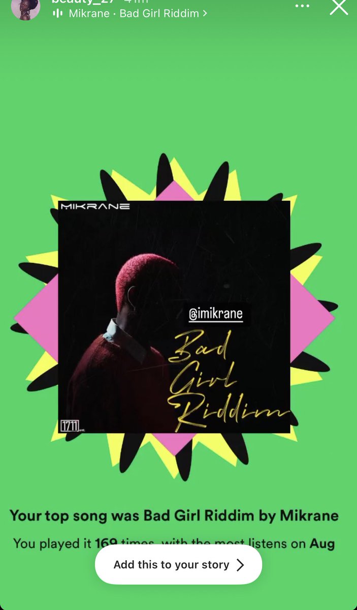 iMikrane's tweet photo. Always prayed for times like this , seeing people I’ve never met fcking with my music. 
It’ll get better from here on G 🫶🌹

#SpotifyWrapped #Replay2022 #replayapplemusic #Spotify https://t.co/Wqu1CGK4Fp