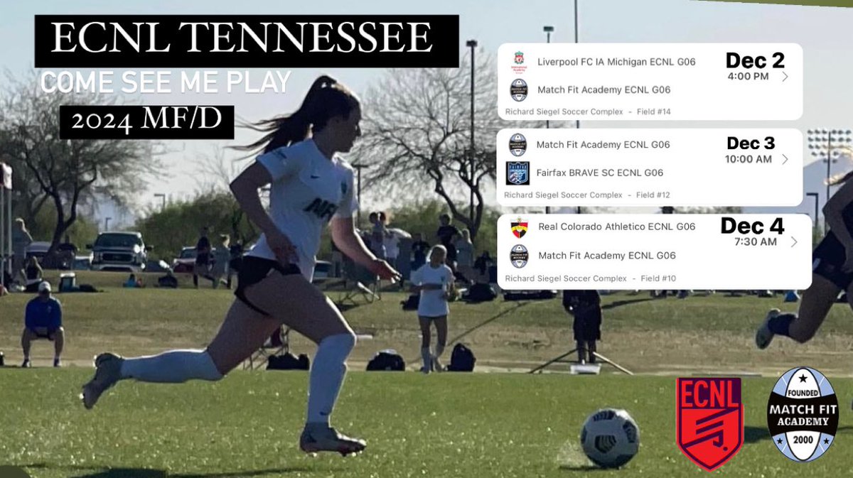 LindsayProbst3's tweet photo. My #ECNLTN schedule⬇️⬇️

@ECNLgirls @ImYouthSoccer @MFAGirlsAcademy @PrepSoccer @TheSoccerWire @TopDrawerSoccer https://t.co/YMOXFpbqlF