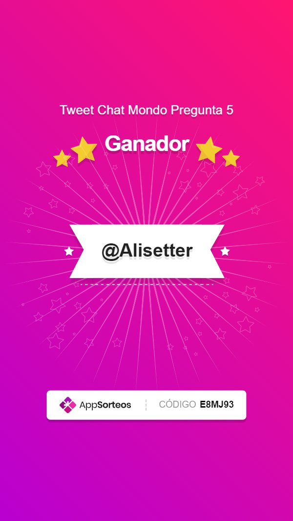 📢Todo llega y los ganadores del tweet chat de @Mondo_Es de hoy también

🥁🥁 Y los futuristas afortunados son:

✅ <a href="/Alisetter/">Los viajes de Ali</a> ¡panel solar 🌞 para recargas infinitas!
✅<a href="/LuggageForTwo/">Luggage For Two</a> ¡riñonera sostenible ♻️!

Felicidades y al resto probar suerte 🤞 mañana con #MondoBirratour