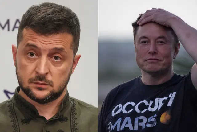 NOELreports's tweet photo. Zelensky invites Musk to visit Ukraine before offering 'peace formula' - NYT. 

"If you want to understand what Russia has done here, come to Ukraine and you will see it with your own eyes.

After that, you will tell us how to end this war, who started it and when we can end it," https://t.co/4H2zwzkz0I