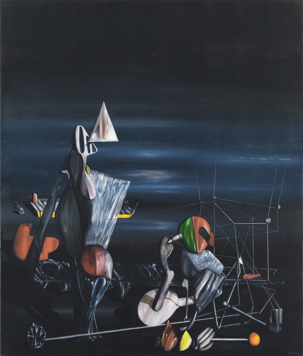 On view now at the Museum of Modern Art in gallery 401, "Out of War," a grouping of objects from MoMA’s 1940s–1970s collection, on view through winter.

#YvesTanguy #MoMA #NahmadContemporary @themuseumofmodernart