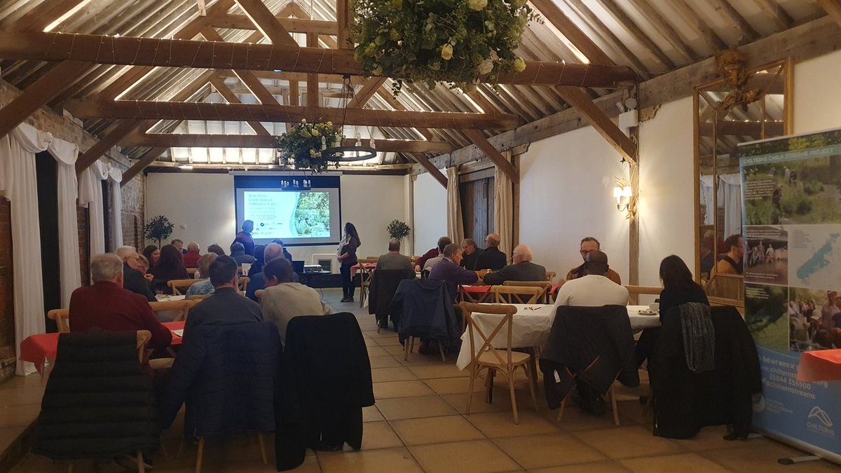 An exciting evening discussing the results of the summer activity completed by our Chess Citizen Scientists. Lots of interesting results and new understanding about the water quality of the #RiverChess. 

Email: chesscs@chilternsaonb.org to find out how to get involved.