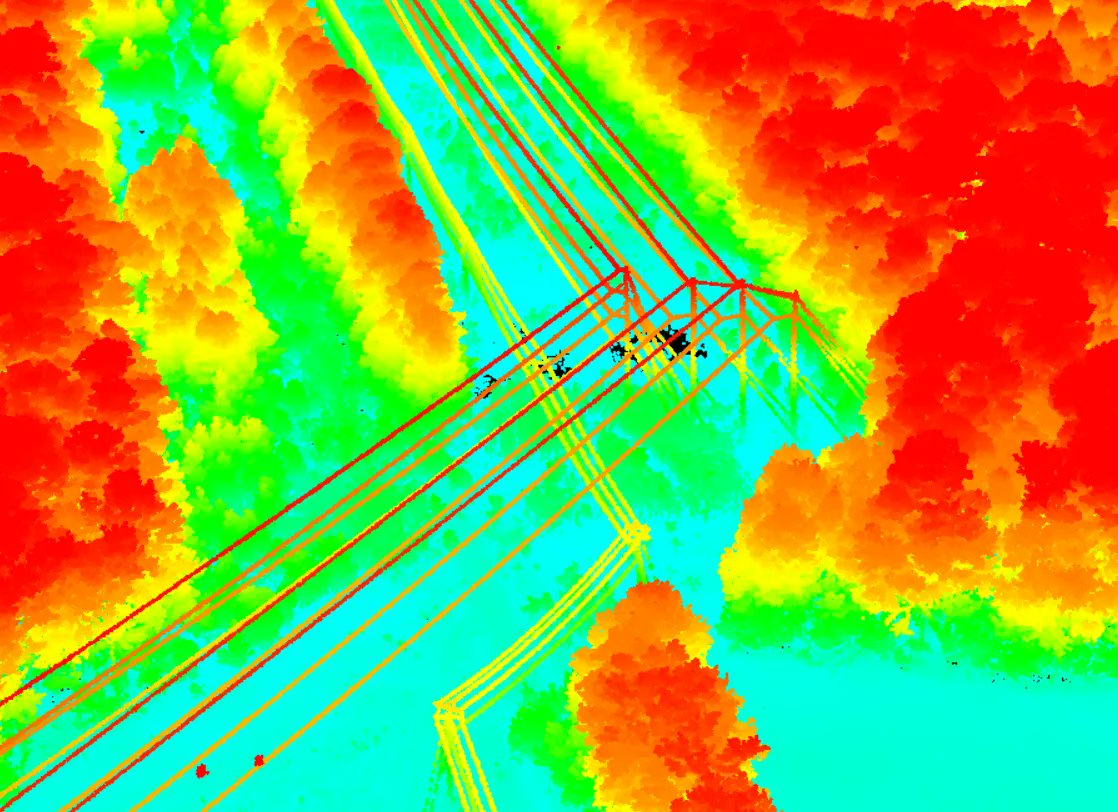 axisgeospatial's tweet image. Flying over transmission lines to determine what vegetation and trees could be problematic.  It's what we do buff.ly/2BsSyts