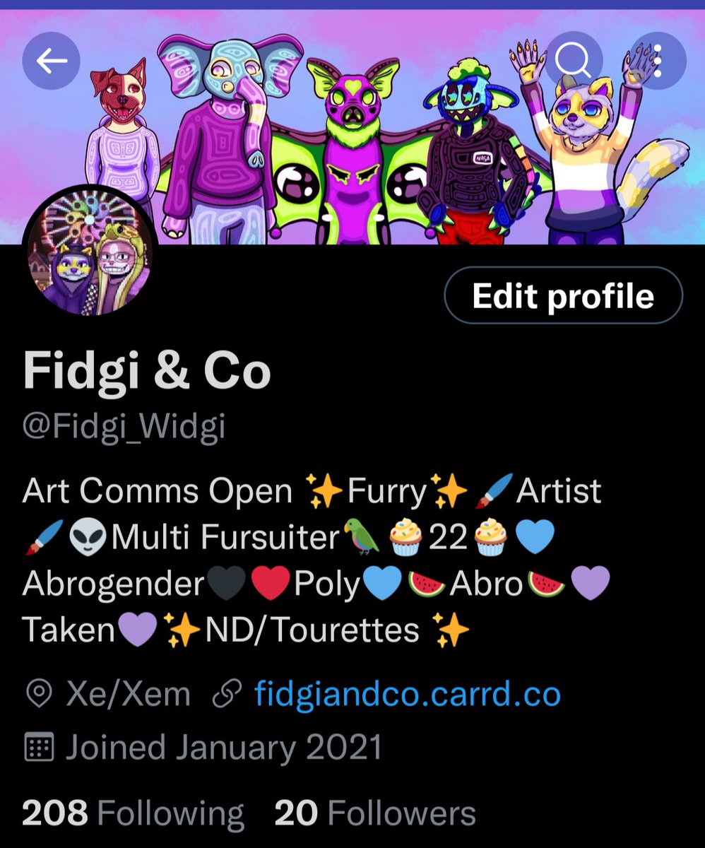 emkandfidgi's tweet image. Bio Update 👉👈