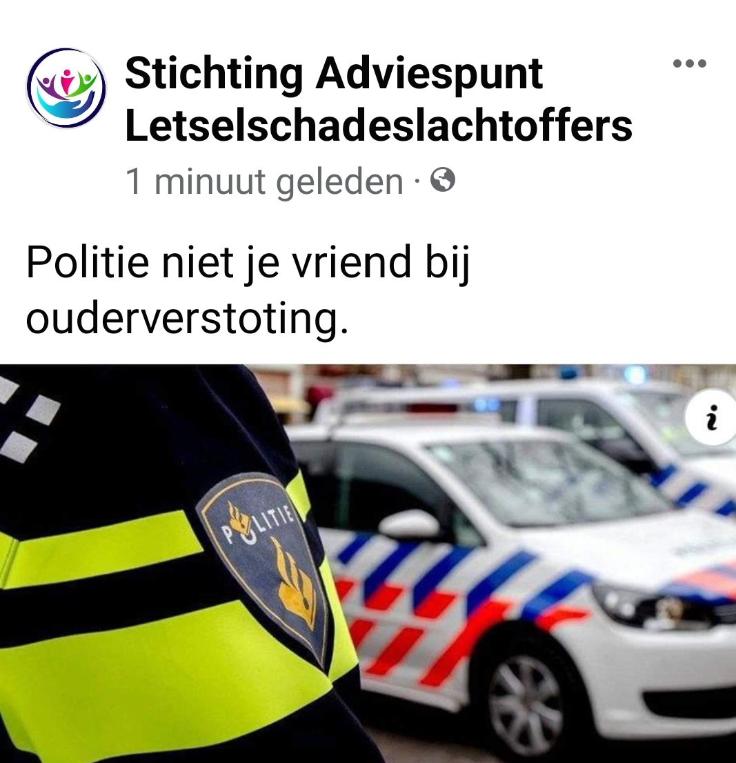 <a href="/Politie/">Politie Nederland</a> niet je vriend bij #ouderverstoting.