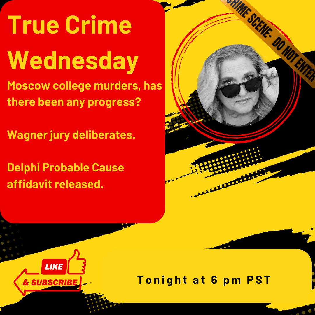 lorihellis's tweet photo. Join me tonight for a discussion and questions about current cases. https://t.co/SCbv1Nt6lE #goodlori #vallowsauthor #lawyerswhowrite #truecrime #truecrimecommunity #Delphimurders #Murdaughmurders #PIKECOUNTYMASSACRE #MatthewTerry https://t.co/6ak0CCmjCi