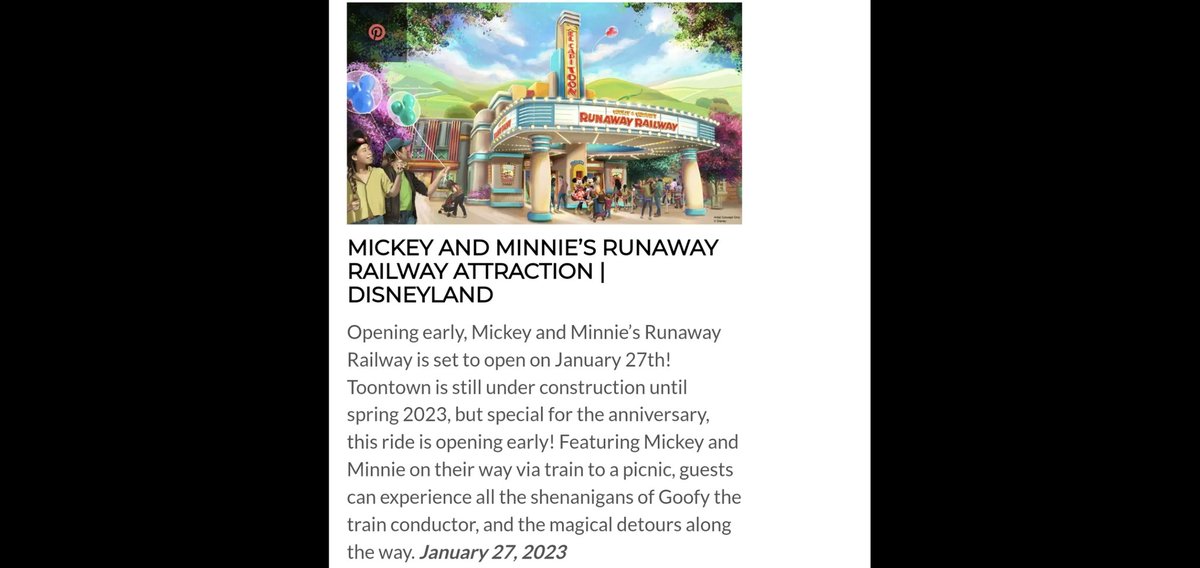shawndaddio's tweet photo. Curious how Disney's 100 year celebration begins on January 27 2023. The Runaway Railway attraction also opens that day. You enter through a theatre.
#AMCtotheMoon #AMC $AMC
#Disney #AMCtheatres #Checkmate #CHOKEonTHAT
@CEOAdam #TieCollection
#WhereBuyButtonGo #AMCrunawaytrain https://t.co/mnrC3hPYft
