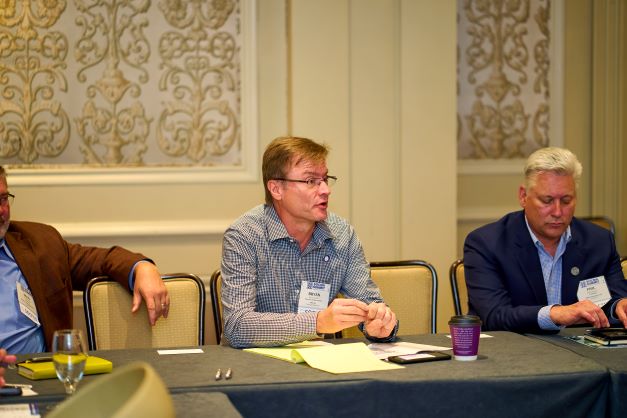 socma's tweet photo. Labor is our industry's biggest challenge + greatest asset.

#Specialtychemicals execs had spirited discussions around workforce solutions + more at SOCMA's Executive Fishbowl this month. 

Attend the next Fishbowl at the #SOCMAShow, Mar 1-3 in Nashville: https://t.co/6hI9cGDOx4 https://t.co/bC6AE3JNZi