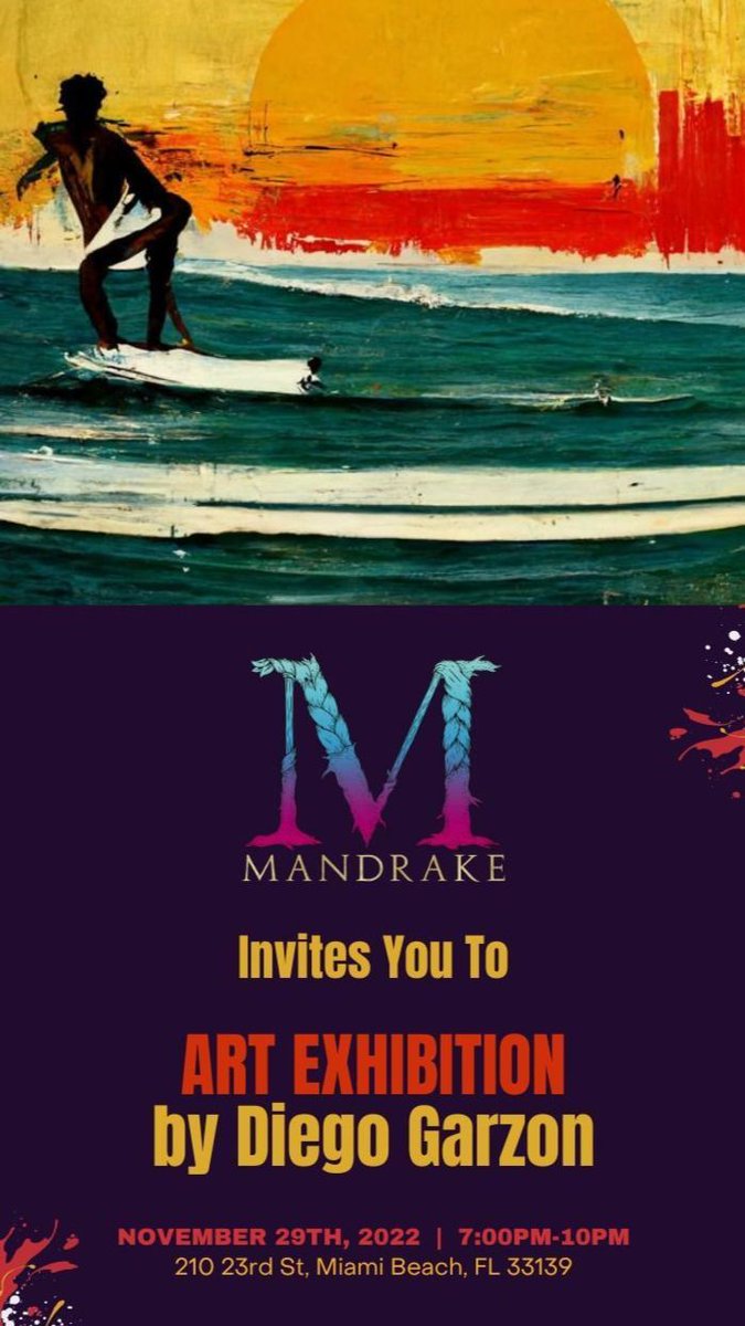 TheFloLab's tweet photo. MANDRAKE MIAMI REVS UP FOR ART BASEL 🎨 - https://t.co/O0Jovugtht https://t.co/JN3DW9FKy7