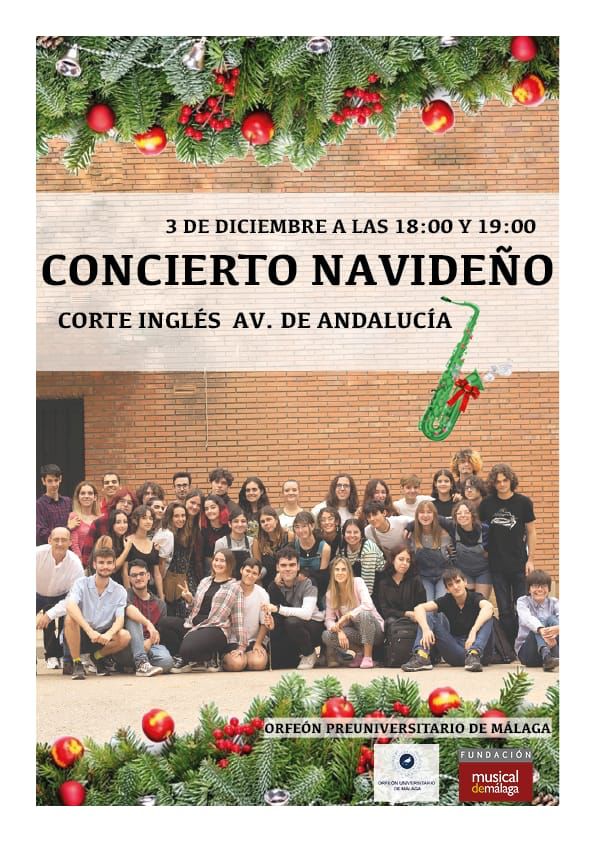 Este sábado vamos a dar un concierto en el Corte inglés. ¡No os lo perdáis!
