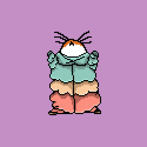 #302 bought for 440.00 DAI by 0xe2763d from BennyG4 #hammies #pixelhammies opensea.io/assets/ethereu…