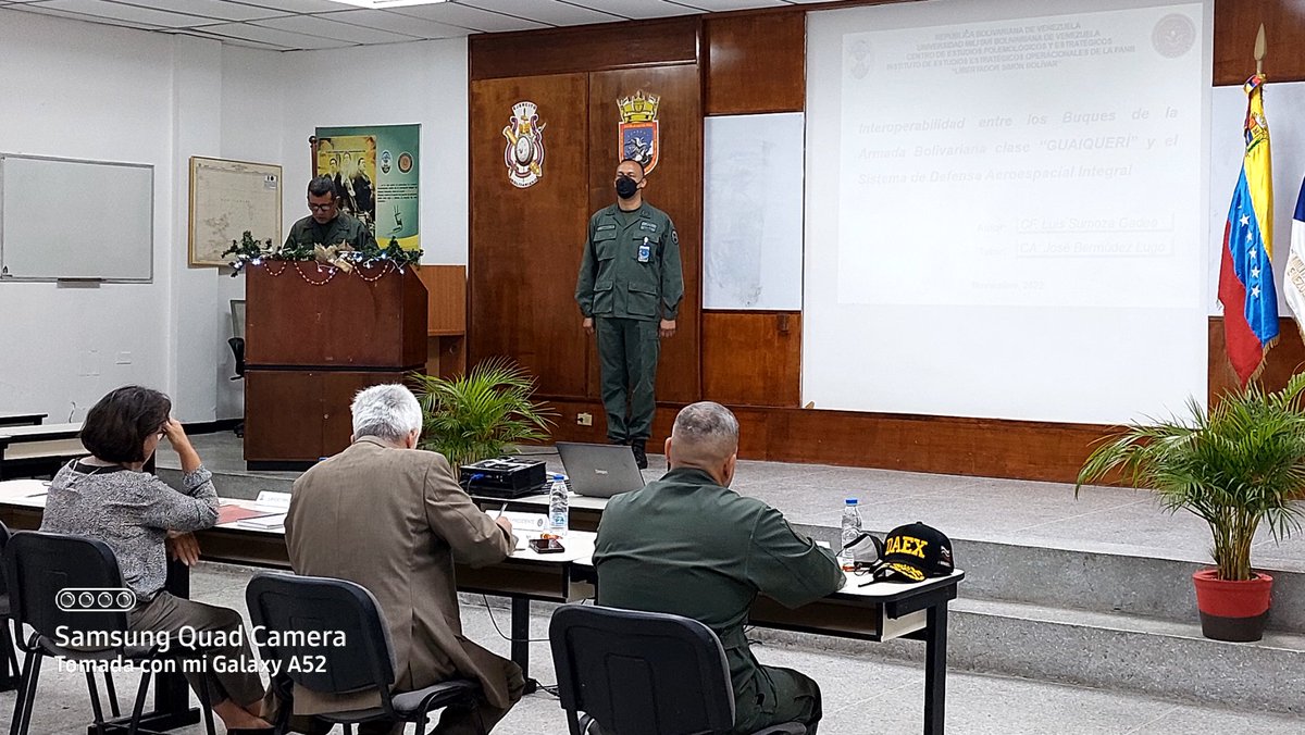 ieseofanb's tweet photo. Desde las aulas de la casa de la MORAL RAZÓN y ACCIÓN del @ieseofanb se da inicio a la presentación de los proyectos de los maestrantes de la 6ta Cohorte en Planificación y Conducción Operacional Militar, afianzando cada día la investigación Militar @nicolasmaduro @dcabellor https://t.co/GU2DuTmeIW