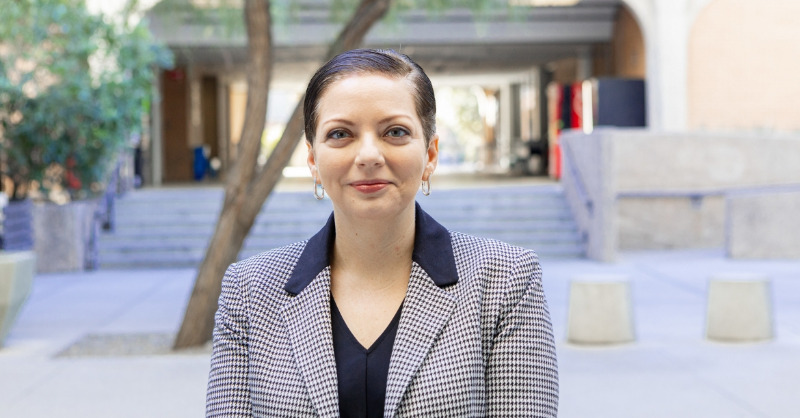 ASU_SPGS's tweet photo. Congratulations to Magda Hinojosa, professor and director of the School of Politics and Global Studies, on being appointed dean of social sciences for @ASUTheCollege at @ASU.