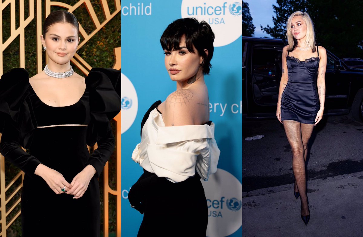 let’s be real selena gomez, demi lovato and miley cyrus all aged like fine wine