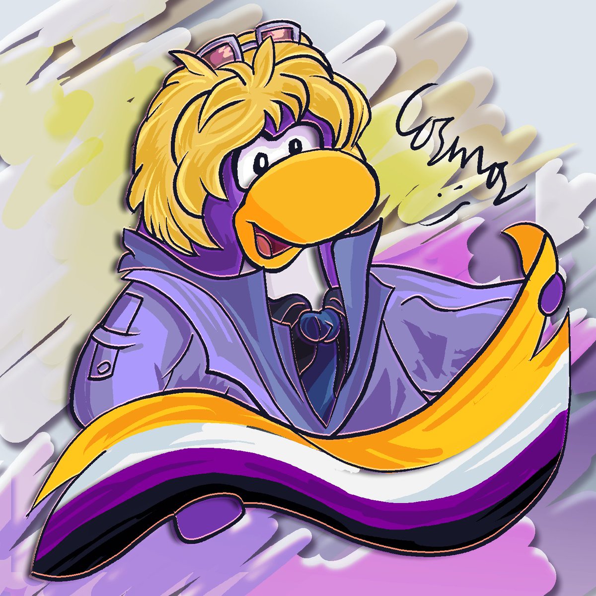 cosmos_dotsemi's tweet image. #clubpenguin she was the most gender of them all btw