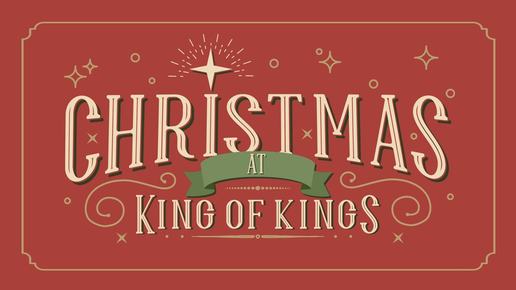 The Christmas season is finally here at King of Kings! We have 6 opportunities to gather together for Christmas worship. We hope you'll join us as we encounter the wonder of a promise personified, Emmanuel. 

kingofkings.org/christmas/