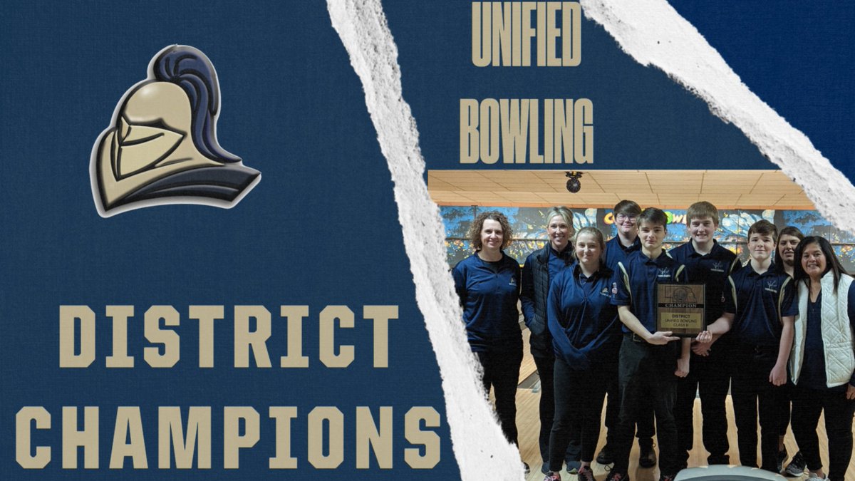 YorkDukesAD's tweet photo. Congrats to Unified Bowling District Champs.  They will compete at state on Monday.  #yorkdukes https://t.co/88bmj9oPzc