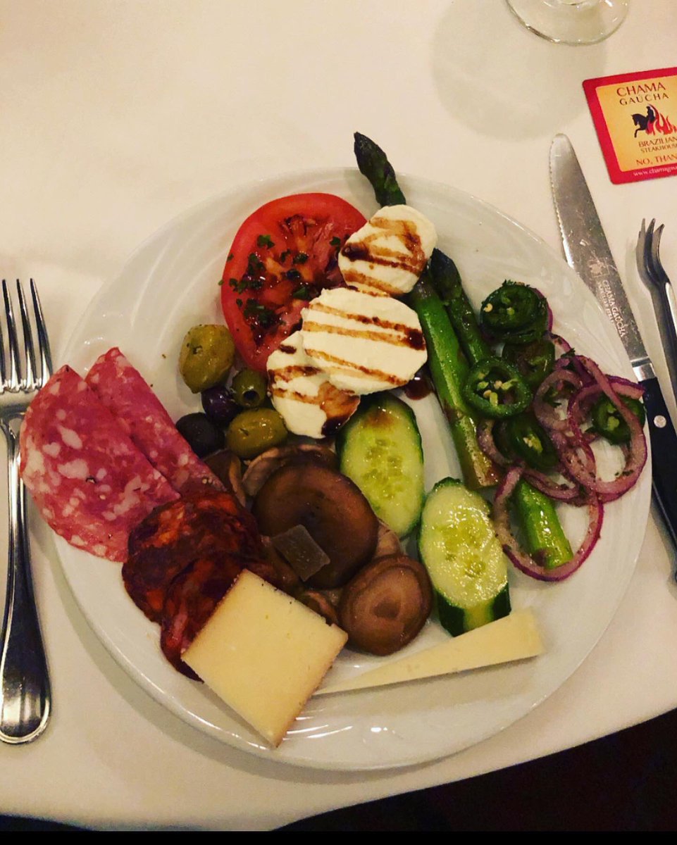 dallasmoore's tweet photo. Best Of The Best at @ChamaGaucha San Antonio, Texas for lunch today! #chamagaucha #braziliansteakhouse #bestofthebest #sanantonio #texas #lunch #goodeats #mrhonkytonk https://t.co/tnE5JfIDMN