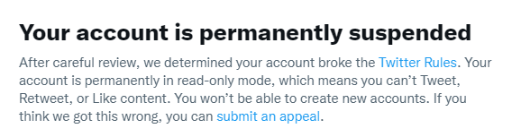 So the RP world begins to come to a halt.