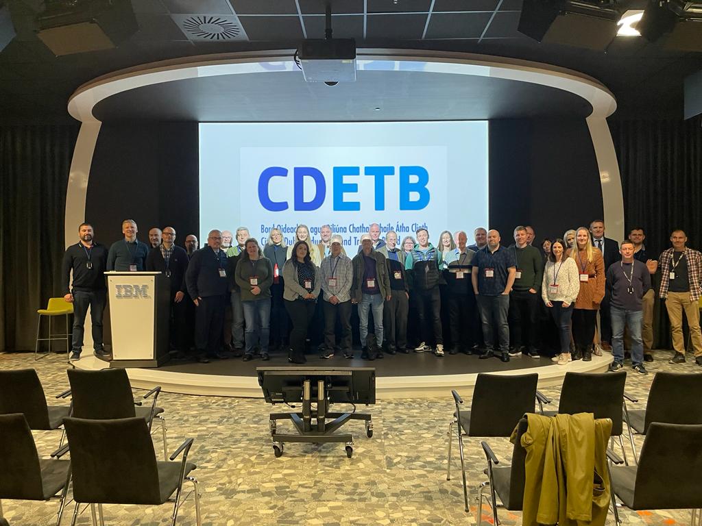 GallagherSteve_'s tweet photo. Another day, another CyberSecurity event with the @IBM Service Corps team giving a fantastic presentation to staff of the @CityofDublinETB, how CyberSecurity preparation is for all stakeholders. Looking forward to sharing this content with schools/colleges #cybersecurity https://t.co/a9pXNH7J8q
