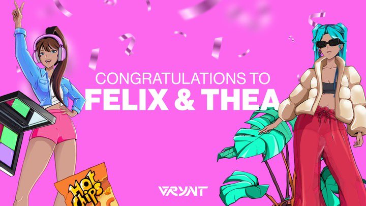 VRYNT_'s tweet photo. Congrats @felixccia & @ethearealpinks on being selected for an "ALL THAT JAZ" component pack 🤩 Please find your free pack in your inventory🚀 #VRYNT https://t.co/CgUaENVJqr
