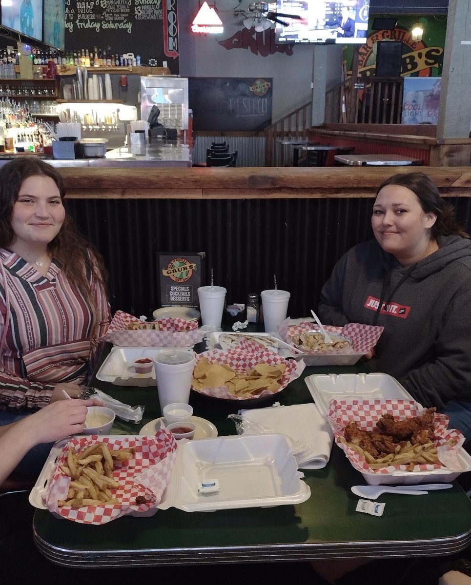 Today Mrs. Maze and Mrs. Randall took a group of students to Fayetteville to watch Theater Squared's production of "Stones In His Pockets." The students enjoyed exploring their beautiful faculty and experiencing a professional theater performance.