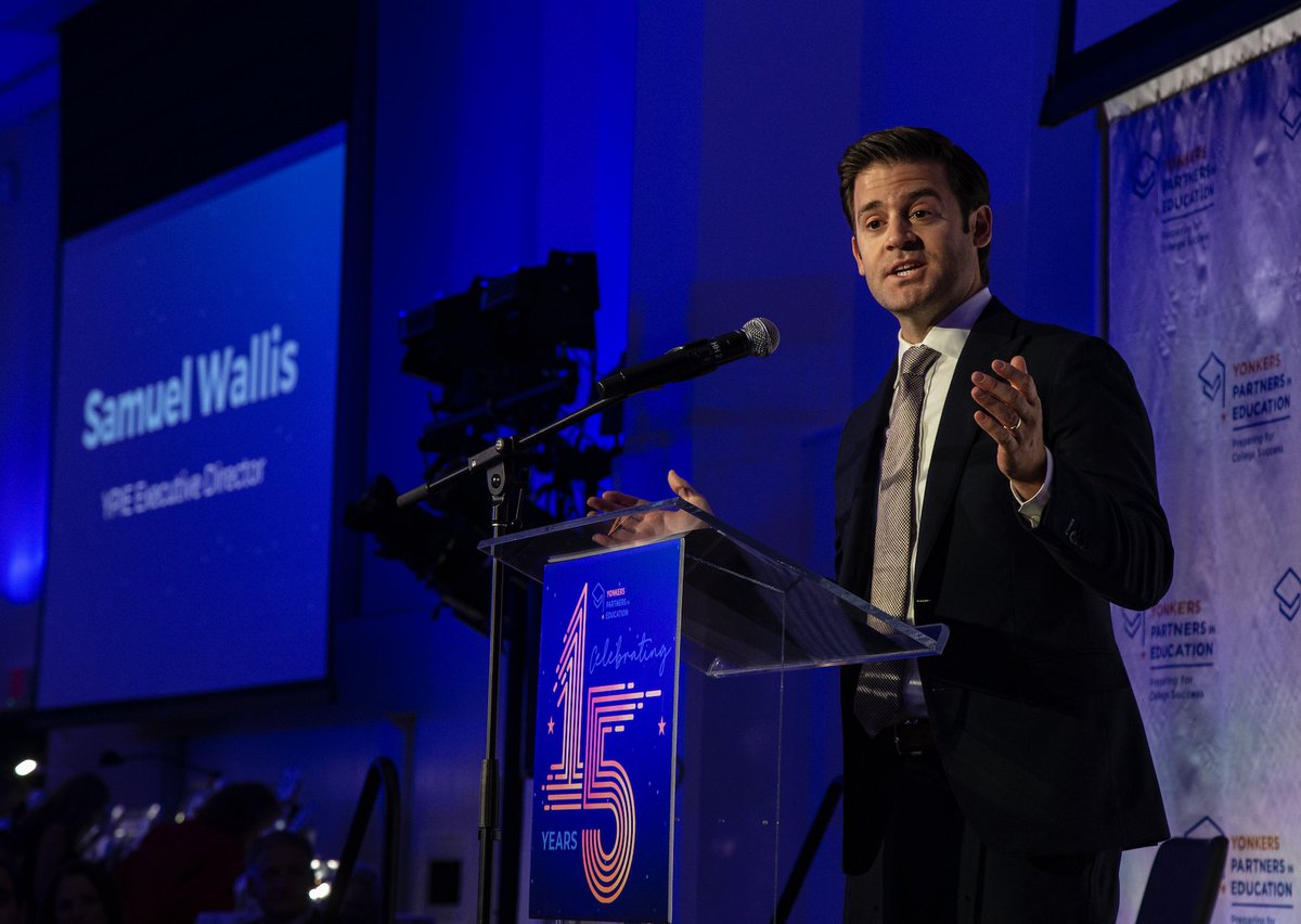YPIE (@yonkerspartners) on Twitter photo On 12/1, <a href="/samuelwallis/">Sam Wallis</a> will speak during a panel at @NYNMedia #TechCon on how nonprofits use data to maximize impact. Thanks to @Arbor_Rising for their guidance in examining data to best support outcomes for #Yonkers students. bit.ly/3MlZfhE On 12/1, <a href="/samuelwallis/">Sam Wallis</a> will speak during a panel at @NYNMedia #TechCon on how nonprofits use data to maximize impact. Thanks to @Arbor_Rising for their guidance in examining data to best support outcomes for #Yonkers students. bit.ly/3MlZfhE