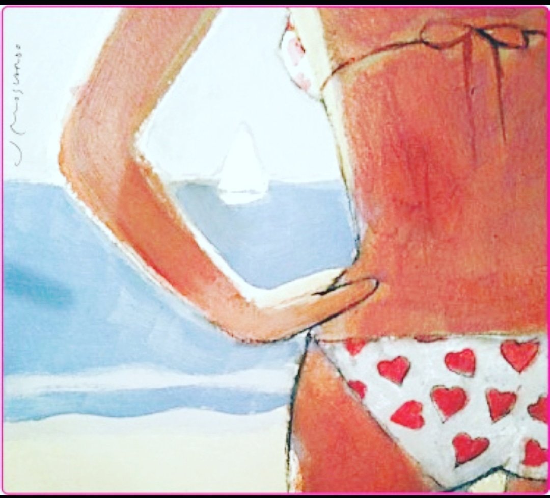 OBRA DE ARTE del pintor @Josepmoscardó para la bodega <a href="/almazcaramajara/">ALMAZCARA MAJARA</a>
