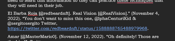 Jlmorris21's tweet photo. @tabythahalza I included it in my citation. I had a tweet that linked a video inside of it! This is what mine looked like... Hope this helps! https://t.co/j5XU2aq5K3
