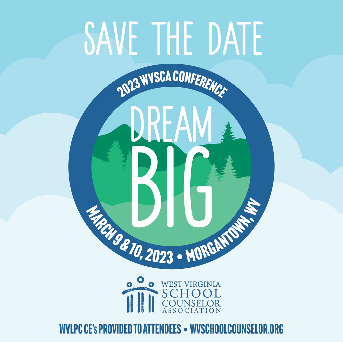 Save the date for our spring conference! Registration page will be live soon. We are dreaming big and can't wait to see you!